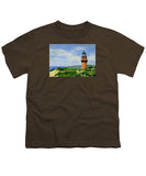 Gay Head Lighthouse Martha's Vineyard Massachusetts - Youth T-Shirt