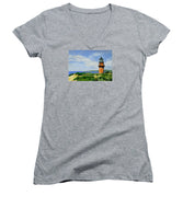 Gay Head Lighthouse Martha's Vineyard Massachusetts - Women's V-Neck