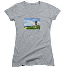 Gay Head Lighthouse Martha's Vineyard Massachusetts - Women's V-Neck