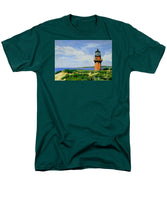 Gay Head Lighthouse Martha's Vineyard Massachusetts - Men's T-Shirt  (Regular Fit)