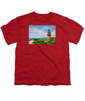 Gay Head Lighthouse Martha's Vineyard Massachusetts - Youth T-Shirt