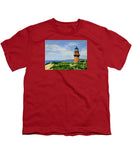 Gay Head Lighthouse Martha's Vineyard Massachusetts - Youth T-Shirt