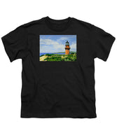 Gay Head Lighthouse Martha's Vineyard Massachusetts - Youth T-Shirt