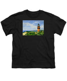Gay Head Lighthouse Martha's Vineyard Massachusetts - Youth T-Shirt