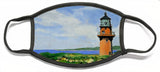 Gay Head Lighthouse Martha's Vineyard Massachusetts - Face Mask