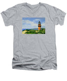 Gay Head Lighthouse Martha's Vineyard Massachusetts - Men's V-Neck T-Shirt