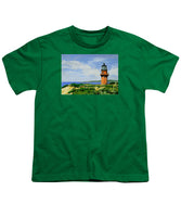 Gay Head Lighthouse Martha's Vineyard Massachusetts - Youth T-Shirt