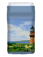 Gay Head Lighthouse Martha's Vineyard Massachusetts - Duvet Cover