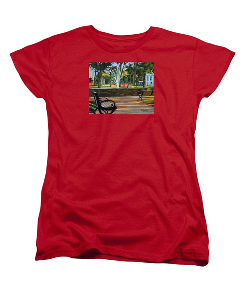 Center Green Glastonbury Connecticut   - Women's T-Shirt (Standard Fit)