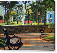 Center Green Glastonbury Connecticut   - Acrylic Print