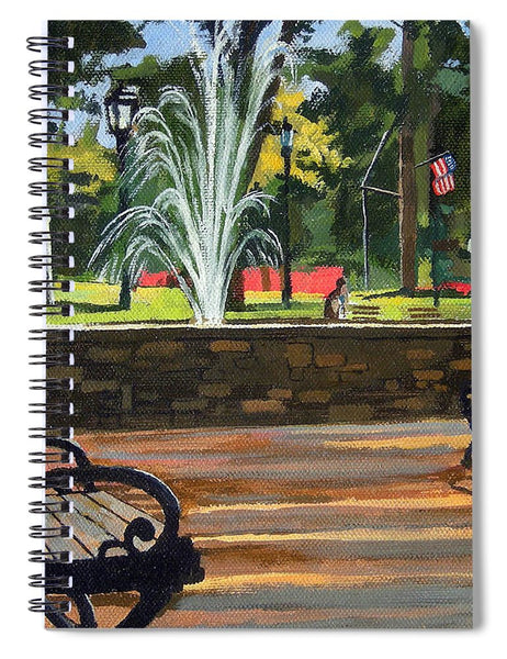 Center Green Glastonbury Connecticut   - Spiral Notebook