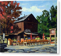 The Old Cider Mill Glastonbury Connecticut  - Canvas Print
