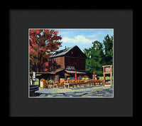 The Old Cider Mill Glastonbury Connecticut  - Framed Print