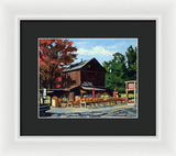 The Old Cider Mill Glastonbury Connecticut  - Framed Print