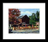 The Old Cider Mill Glastonbury Connecticut  - Framed Print