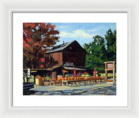 The Old Cider Mill Glastonbury Connecticut  - Framed Print