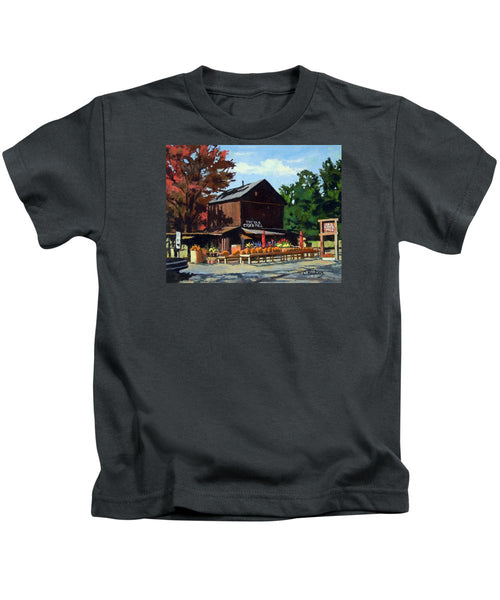 The Old Cider Mill Glastonbury Connecticut  - Kids T-Shirt