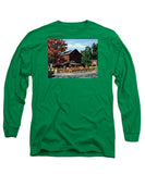 The Old Cider Mill Glastonbury Connecticut  - Long Sleeve T-Shirt