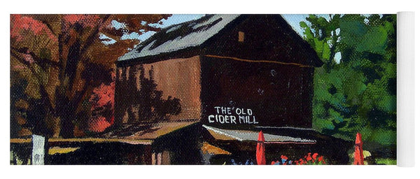 The Old Cider Mill Glastonbury Connecticut  - Yoga Mat