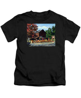 The Old Cider Mill Glastonbury Connecticut  - Kids T-Shirt