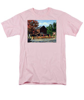The Old Cider Mill Glastonbury Connecticut  - Men's T-Shirt  (Regular Fit)