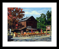 The Old Cider Mill Glastonbury Connecticut  - Framed Print