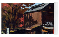 The Old Cider Mill Glastonbury Connecticut  - Yoga Mat