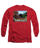 The Old Cider Mill Glastonbury Connecticut  - Long Sleeve T-Shirt