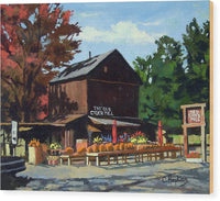 The Old Cider Mill Glastonbury Connecticut  - Wood Print