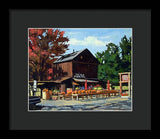 The Old Cider Mill Glastonbury Connecticut  - Framed Print