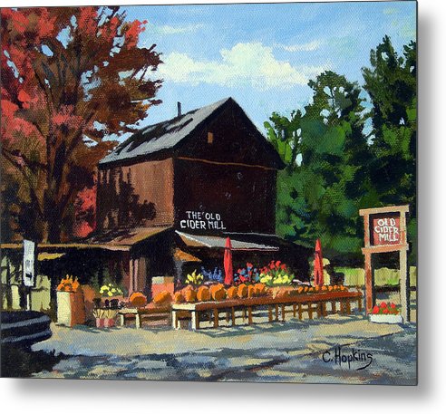 The Old Cider Mill Glastonbury Connecticut  - Metal Print