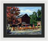 The Old Cider Mill Glastonbury Connecticut  - Framed Print