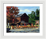 The Old Cider Mill Glastonbury Connecticut  - Framed Print