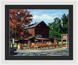 The Old Cider Mill Glastonbury Connecticut  - Framed Print