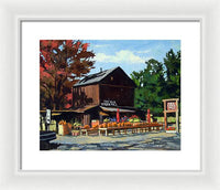 The Old Cider Mill Glastonbury Connecticut  - Framed Print