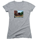 The Old Cider Mill Glastonbury Connecticut  - Women's V-Neck