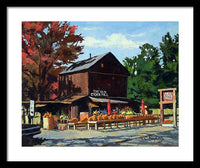 The Old Cider Mill Glastonbury Connecticut  - Framed Print