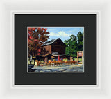 The Old Cider Mill Glastonbury Connecticut  - Framed Print