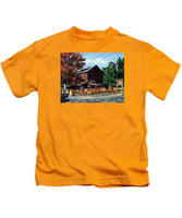 The Old Cider Mill Glastonbury Connecticut  - Kids T-Shirt