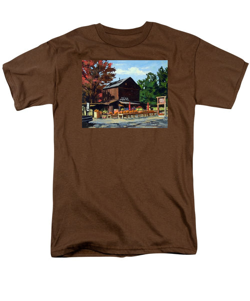 The Old Cider Mill Glastonbury Connecticut  - Men's T-Shirt  (Regular Fit)
