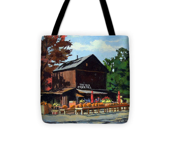 The Old Cider Mill Glastonbury Connecticut  - Tote Bag
