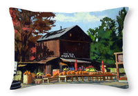 The Old Cider Mill Glastonbury Connecticut  - Throw Pillow