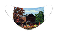 The Old Cider Mill Glastonbury Connecticut  - Face Mask