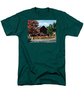 The Old Cider Mill Glastonbury Connecticut  - Men's T-Shirt  (Regular Fit)