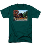 The Old Cider Mill Glastonbury Connecticut  - Men's T-Shirt  (Regular Fit)