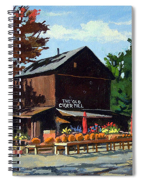 The Old Cider Mill Glastonbury Connecticut  - Spiral Notebook
