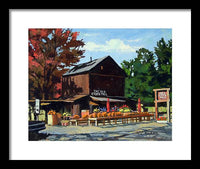 The Old Cider Mill Glastonbury Connecticut  - Framed Print