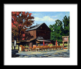 The Old Cider Mill Glastonbury Connecticut  - Framed Print