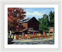 The Old Cider Mill Glastonbury Connecticut  - Framed Print