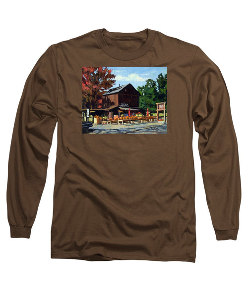 The Old Cider Mill Glastonbury Connecticut  - Long Sleeve T-Shirt